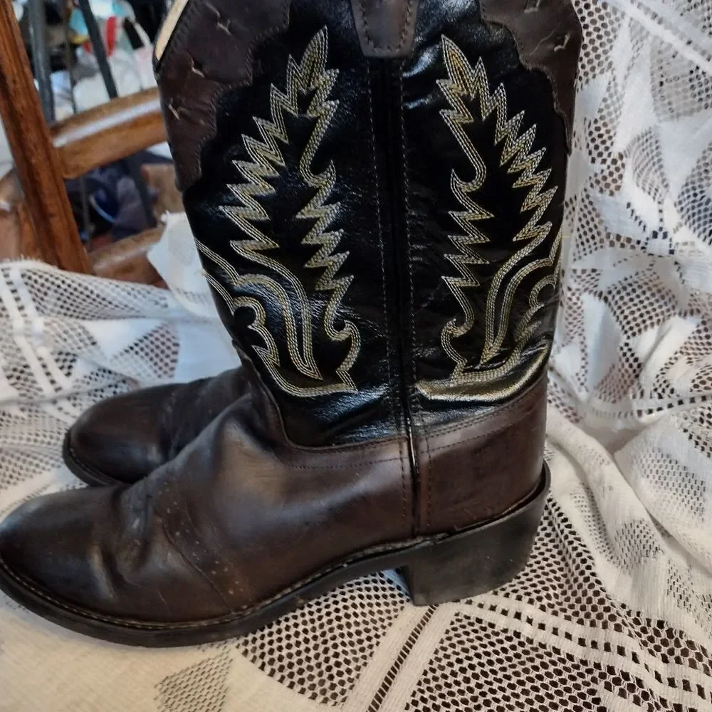 Old West cowboy boots
